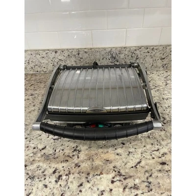 VillaWare Uno Contact Panini Grill Sandwich Maker Adjustable Temp Model 2160 - Image 1 of 4