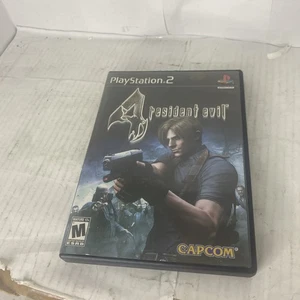 Sony PlayStation 2 Resident Evil 4 PS2 Black Label - Getestet/Komplett Originalverpackt - Bild 1 von 4