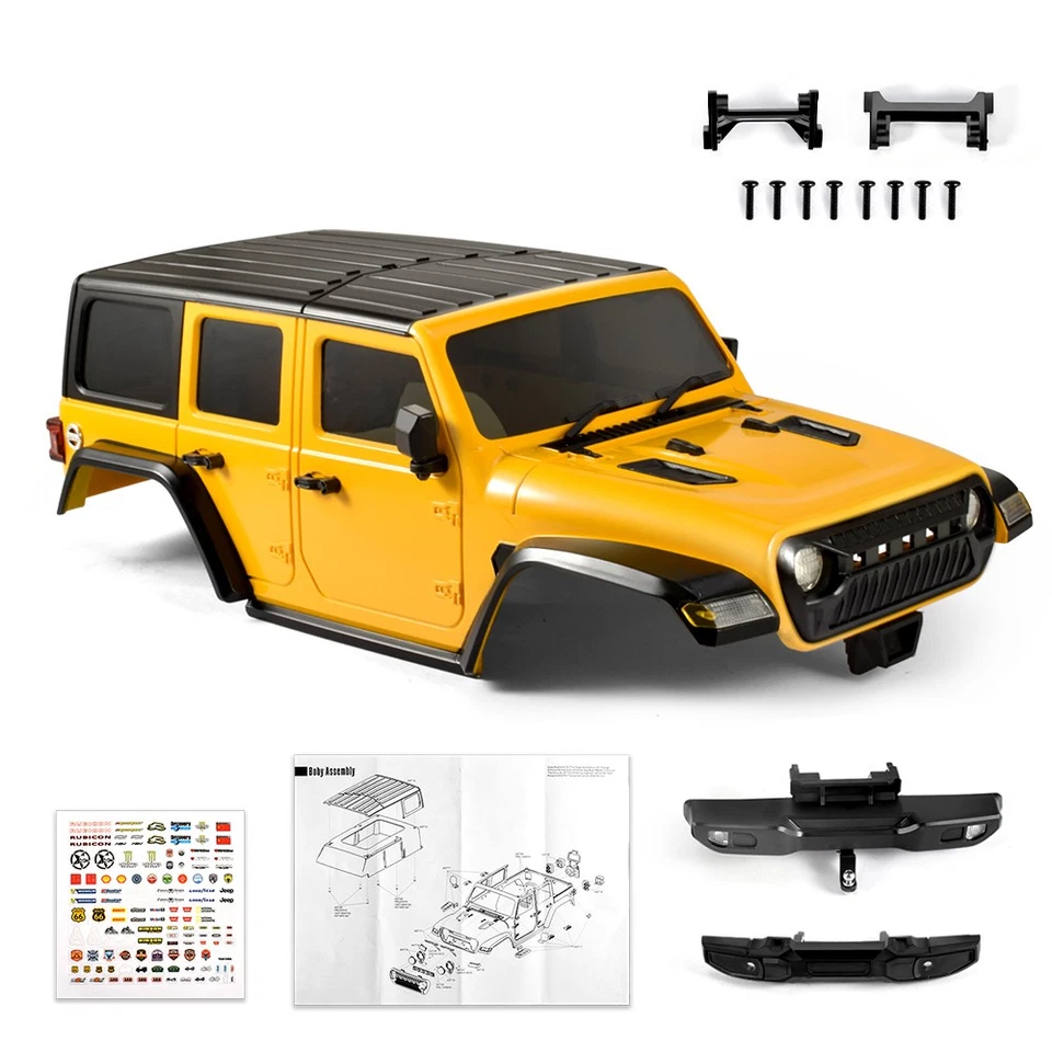 AUSTAR RC 1:18 Car Shell Casing Hard Body Pickup Cover For 1/18 RC Crawler Car - Image 1 of 4