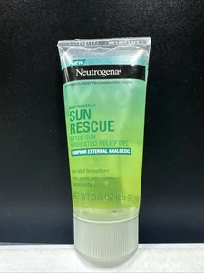 Gel de alivio medicado para después del sol Neutrogena Sun Rescue, alcanfor, 3 oz *Exp. 08/25+ - Imagen 1 de 5