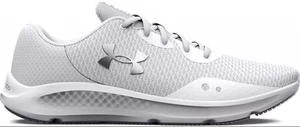 NIB Under Armour 3024878 101 Men Charged Pursuit 3 WHITE/GREY Shoes - Picture 1 of 5