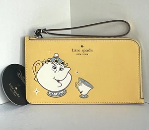 Kate Spade × Disney Die Schöne und das Biest Armband Mrs. Potts Chip Medium L-Zip Day - Bild 1 von 6