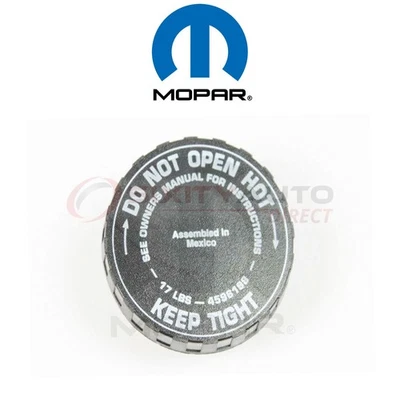 Mopar Radiator Cap for 2004-2006 Chrysler Pacifica 3.5L 3.8L V6 - Engine en Foto 1 de 4