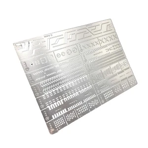 Cicogna Sujibori Guide Line Carving Guide Etching Guide Template Ruler Plastic M - Picture 1 of 7