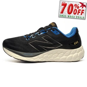 New Balance Fresh Foam 680 v8 Men's Running Shoes Fitness Gym Trainers Black - Picture 1 of 6