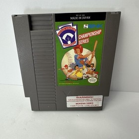 Little League Baseball: Championship Series NES Nintendo Cart Only **Stickers**