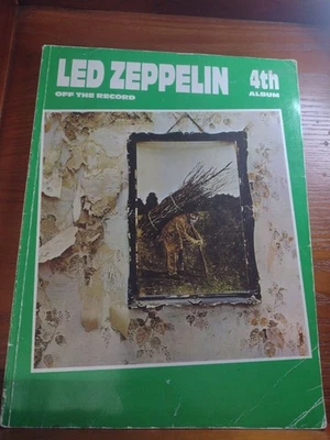 Led Zeppelin 吉他标签歌曲集 Off The Record(第四张专辑)制表良好 — 第 1/4 张图片