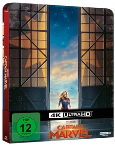 Neu - Captain Marvel - 4K UHD Limited Steelbook - Blu-ray - Bild 1 von 1