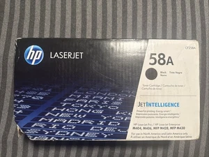 Cartuccia toner originale HP CF258A 58A - nero - scatola originale nuova sigillata - scatola danneggiata - Foto 1 di 7