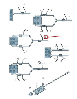 Sonda lambda VW Maggiolino 5C 04E906262BC NUOVA ORIGINALE - Immagine 1 di 2