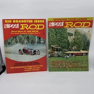 Lot of 2  Vintage Street Rod Magazines from 1973 FEB MARCH scarce rare find - Picture 1 of 21