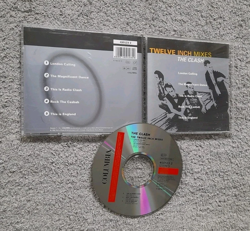 The CLASH: Twelve Inch Mixes - CD-E.P. 1992, Austria-Pressung. London Calling... - Bild 1 von 1