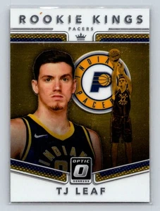 2017-18 Donruss Optic Rookie Kings #18 T.J. Leaf Indiana Pacers - Picture 1 of 2
