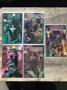 5-Deathblow Comic Books # 9-11-12-17-18.Near Mint - Picture 1 of 10