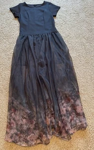 NWT Torrid Black Dress Women 1X Black 14 16 Cap Sleeve Stretch LBD 2 Pc $139 - Picture 1 of 11