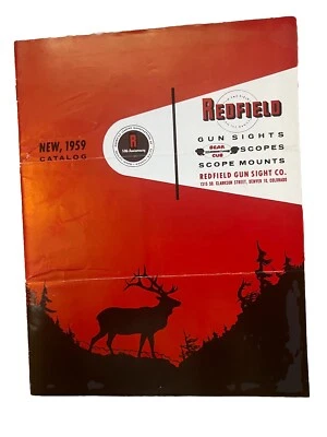 1959 Redfield  Scopes Catalogs USA New Products 14 pages & Dealer Price List - Image 1 of 4