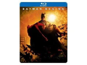 Batman Begins (Blu-ray Disc, 2012, Steelbook) - NEW - Foto 1 di 1