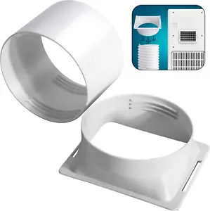 5.9 Inch Portable Air Conditioner Exhaust Hose Coupler Mobile Air Conditioning A - Picture 1 of 12
