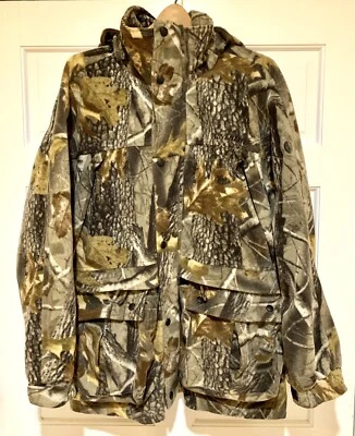 Men's Winchester Fleece Camo Hunting Jacket w/Hood Large - Image 1 of 4
