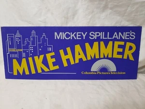 Mike Hammer 2nd Season TV Production Crew Permit Crescent Quality Boards VTG - Picture 1 of 2