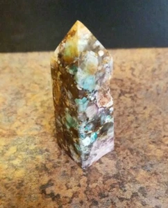 💙Flor Turquesa Punto 💙 - Imagen 1 de 9