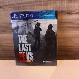The Last of Us Remastered (Sony PlayStation 4, 2014) Steelbook + Bonus