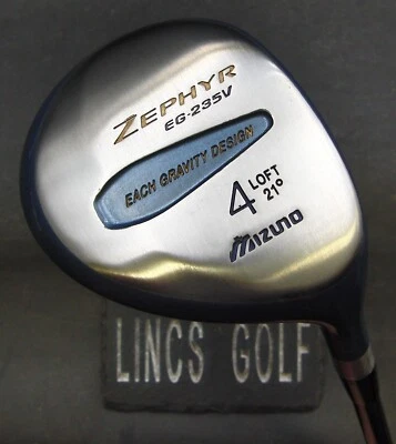 Ladies Mizuno Zephyr EG-235V 21° 4 Wood Ladies Graphite Shaft Mizuno Grip - Image 1 of 4
