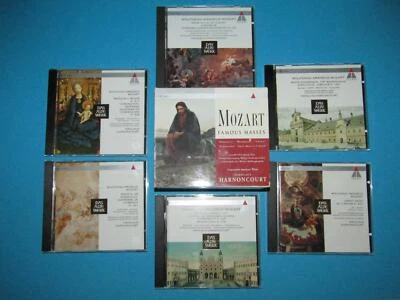 Harnoncourt / Mozart: Famous Masses (1994, Teldec) 6 CD-Box - Bild 1 von 4
