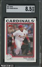 2004 Topps #324 Yadier Molina St. Louis Cardinals RC Rookie SGC 8.5 NM-MT+