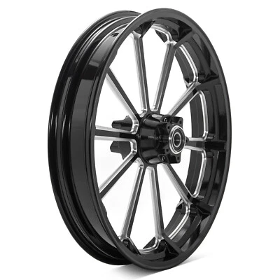 21x3.5 Front Wheel Rim Hub for Harley Softail Heritage Classic Deluxe FLSTC Slim Foto 1 de 4