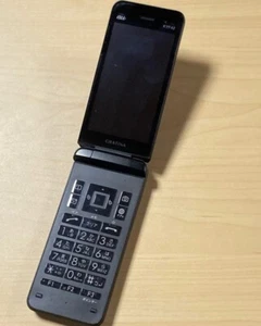 KYOCERA ANDROID FLIP PHONE KYF42 Black GRATINA 4G WIFI KEITAI UNLOCKED JAPAN - Afbeelding 1 van 9