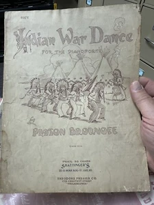 B 1940 St. Louis Missouri  Sheet Music INDIAN WAR DANCE - Picture 1 of 1