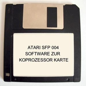 Disquette de test / testing disk for FPU 68881 (SFP004 card) ATARI MEGA ST only - Photo 1/5