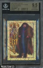 2001 Harry Potter & The Philosopher's Stone Album Stickers #54 Hagrid BGS 9.5