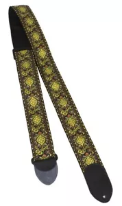 PEAVEY NYLON 2" Jacquard 2" Guitar Strap - Orange - Picture 1 of 1