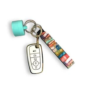 Books Wristlet Keychain - Picture 1 of 1