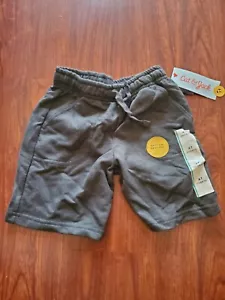 Cat & Jack Pull On Shorts Boys Size 4T Charcoal Elastic Waist. B77 - Picture 1 of 3