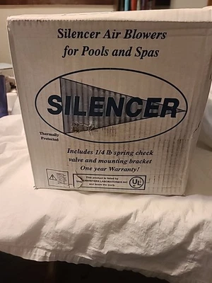 Air Supply Silencer Blower Motor 1 HP 240V For Hot Tubs and Spa 6320241 - Image 1 of 4