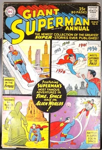 SUPERMAN ANNUAL #4 VG+ 11th Legion of Super-Heroes 1962 Silver Age DC Comics - Picture 1 of 6