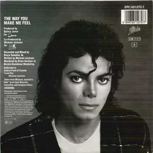 Michael Jackson - Way You Make Me Feel - Used Vinyl Record 7 - Y34z - Picture 1 of 4