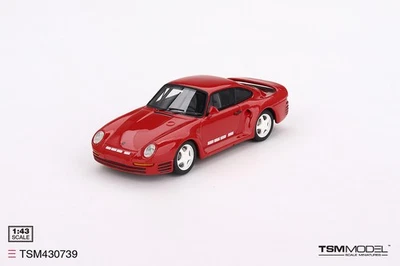 Modello TSM430739 1/43 Porsche 959 Sport Guards Red Modello Auto - Immagine 1 di 4