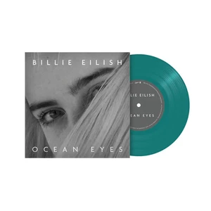 Billie Eilish Ocean eyes 7" Etched Vinyl [Translucent Turquoise] PRESALE 11/17 - Imagen 1 de 1