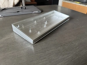 KBDFans KBD75 V2 Aluminum 75% Mechanical Keyboard Case Silver - Picture 1 of 8