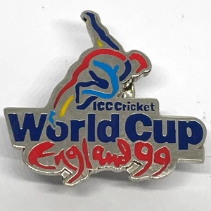 ICC Cricket World Cup England 1999 Enamel Pin Badge Sport Sporting Memorabilia - Picture 1 of 2