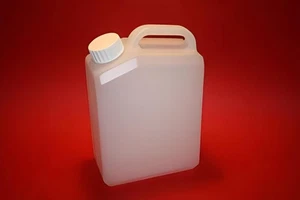 Bote de plástico bidón de agua bidón de 3 litros de polietileno PEHD - Imagen 1 de 1