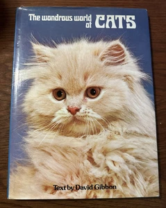 Wondrous World of Cats by David Gibbon, Hardback Book Illustrations 1976 - Picture 1 of 10