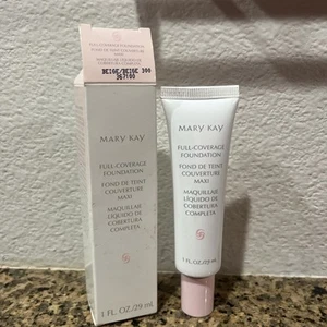 Mary Kay Full Coverage Foundation 367100 DISCONTINUED PINK CAP /BEIGE 300 - Picture 1 of 2