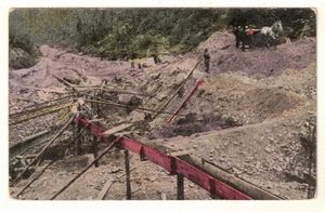 c1920 PC: Gold Mining in Australia - Bild 1 von 2