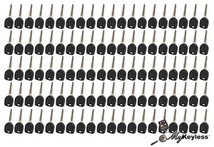 New Mitsubishi Bulk Locksmith Lot Transponder Chip Uncut Car Ignition Key X100 - Picture 1 of 1