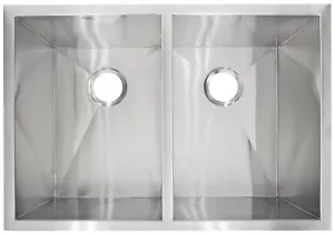 Fregadero de cocina profunda de 29""x10"" moderno de acero inoxidable con montaje inferior LP5 de LessCare - Imagen 1 de 5